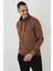 Pamuklu Dik Yaka Slim Fit Sweat Erkek Sweat 5905032 1