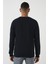 % 100 Pamuk Bisiklet Yaka Basic Sweat Erkek Sweat 5905028 5