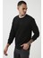 Pamuklu Bisiklet Yaka Slim Fit Sweat Erkek Sweat 5905033 2