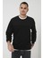 Pamuklu Bisiklet Yaka Slim Fit Sweat Erkek Sweat 5905033 4