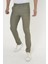 Erkek Slim Fit Dar Kesim Örgü Kumaş Yan Cep Koton Chino Pantolon 2