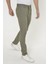 Erkek Slim Fit Dar Kesim Örgü Kumaş Yan Cep Koton Chino Pantolon 3