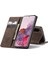 Samsung Galaxy S20 Için Retro Pu Deri Tpu Kart Bölmeli Manyetik Flip Standlı Kılıf (Yurt Dışından) 3