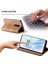 Oneplus 8 Için Retro Pu Deri Tpu Kart Bölmeli Manyetik Flip Standlı Kılıf (Yurt Dışından) 4