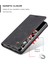 Samsung Galaxy S20 Için Retro Pu Deri Tpu Kart Bölmeli Manyetik Flip Standlı Kılıf (Yurt Dışından) 4