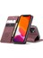 iPhone 12 Mini Için Retro Pu Deri Tpu Kart Bölmeli Manyetik Flip Standlı Kılıf (Yurt Dışından) 3