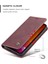iPhone 12 Mini Için Retro Pu Deri Tpu Kart Bölmeli Manyetik Flip Standlı Kılıf (Yurt Dışından) 4