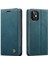 iPhone 12 Mini Için Retro Pu Deri Tpu Kart Bölmeli Manyetik Flip Standlı Kılıf (Yurt Dışından) 1