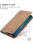Xiaomi Redmi Note 8 Pro Için Retro Pu Deri Tpu Kart Bölmeli Manyetik Flip Standlı Kılıf (Yurt Dışından) 3