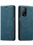 Xiaomi Mi 10T / Mi 10T Pro Için Retro Pu Deri Tpu Manyetik Flip Standlı Kılıf (Yurt Dışından) 1