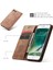 iPhone Se 2020 / iPhone 7 / iPhone 8 Için Retro Pu Deri Tpu Kart Bölmeli Manyetik Flip Standlı Kılıf (Yurt Dışından) 5