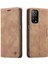 Xiaomi Mi 10T / Mi 10T Pro Için Retro Pu Deri Tpu Manyetik Flip Standlı Kılıf (Yurt Dışından) 1