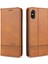 iPhone x / iPhone Xs Için Flip Manyetik Tpu Standlı Kılıf (Yurt Dışından) 1