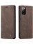 Samsung Galaxy S20 Fe 5g Için Retro Pu Deri Tpu Kart Bölmeli Manyetik Flip Standlı Kılıf (Yurt Dışından) 1