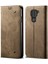 Xiaomi Redmi Note 9 Için Retro Deri Flip Cüzdan Standlı Kılıf (Yurt Dışından) 1