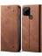 Oppo Realme C21 Için Retro Deri Flip Cüzdan Standlı Kılıf (Yurt Dışından) 1