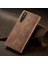 Samsung Galaxy A50 / A50S / A30S Için Retro Pu Deri Tpu Kart Bölmeli Manyetik Flip Standlı Kılıf (Yurt Dışından) 2