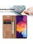 Samsung Galaxy A50 / A50S / A30S Için Retro Pu Deri Tpu Kart Bölmeli Manyetik Flip Standlı Kılıf (Yurt Dışından) 5