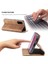 Samsung Galaxy S20 Için Retro Pu Deri Tpu Kart Bölmeli Manyetik Flip Standlı Kılıf (Yurt Dışından) 5