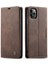 iPhone 11 Pro Max Için Retro Pu Deri Tpu Kart Bölmeli Manyetik Flip Standlı Kılıf (Yurt Dışından) 1