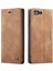 iPhone 7 Plus / 8 Plus Için Retro Pu Deri Tpu Kart Bölmeli Manyetik Flip Standlı Kılıf (Yurt Dışından) 1