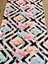 Siyah Pembe Flamingo Runner 50X150CM 1