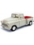 Motor Max 1955 Chevy 5100 Stepside 1:24 Diecast Model Araba Beyaz 1