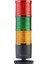 3 Katlı Sabit Buzzer Işıklı Kolon 24V Dc SNT-7024-SB3 1