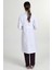 Önlük Kadın Tesettür Hakim Yaka Doktor Hemşire Öğretmen Önlüğü Beyaz GMZ-1401 4