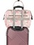 Baggage Bag Flamingo Pembe Omuz Askılı Anne Bebek Bakım Çantası 4