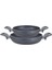 Hazar Pazar Granit 18/20 cm Yumurta Tavası Set Yanmaz Yapışmaz Çizilmez Çift Kulp Omlet 1