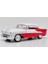 1:18 1955 Oldsmobile Kapalı Kırmızı Model Araba 1