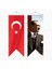 Atatürk Posteri ve Türk Bayrağı Kırlangıç 50 x 150 cm 7 1