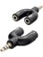 HN4612 Mikrofon Kulaklık Ayırıcı Adaptör 1
