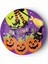 Halloween Temalı Karton Tabak 22 cm 8'li 1