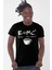 Enerjik Kahve Siyah Kısa Kollu Erkek T-Shirt 1