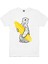 Kutup Sörfü Beyaz Kısa Kollu Erkek T-Shirt 2