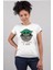 Bebe Yoda Beyaz Kısa Kollu Kadın T-Shirt 1