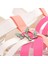 210105 Beyaz-Fuşya-Pembe Comfort Kız Çocuk Sandalet 2