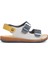 006 Lacivert-Bej-Hardal Comfort Erkek Çocuk Sandalet 1