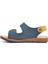 006 Lacivert-Bej-Hardal Comfort Erkek Çocuk Sandalet 3