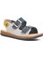 006 Lacivert-Bej-Hardal Comfort Erkek Çocuk Sandalet 4