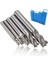Düz Shank 4 Flüt End Mill Kesici Cnc Uç 5 Li Set 4 Mm-12 mm 1