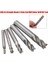 Düz Shank 4 Flüt End Mill Kesici Cnc Uç 5 Li Set 4 Mm-12 mm 3