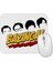 Big Bang Sheldon Cooper Theory Bazingaa Mouse Pad 1