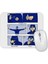 Scuba Big Shark Balık Adam Mouse Pad 1