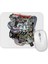 Red Top Opel Engine Mouse Pad 1