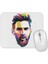 Rosto De Messi Mouse Pad 1
