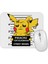 Pikachu Bad Boy Pokemon Mouse Pad 1