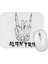 Caveira Alien Trip Mouse Pad 1
